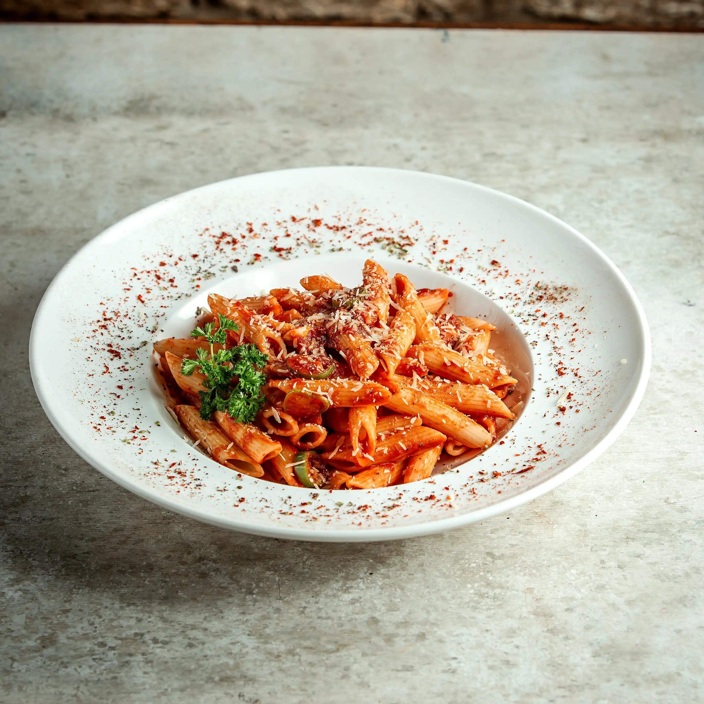 Penne a la Arrabbiata